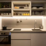 tiny little kitchen with compact design