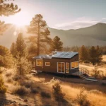 tiny homes Colorado in scenic mountain setting