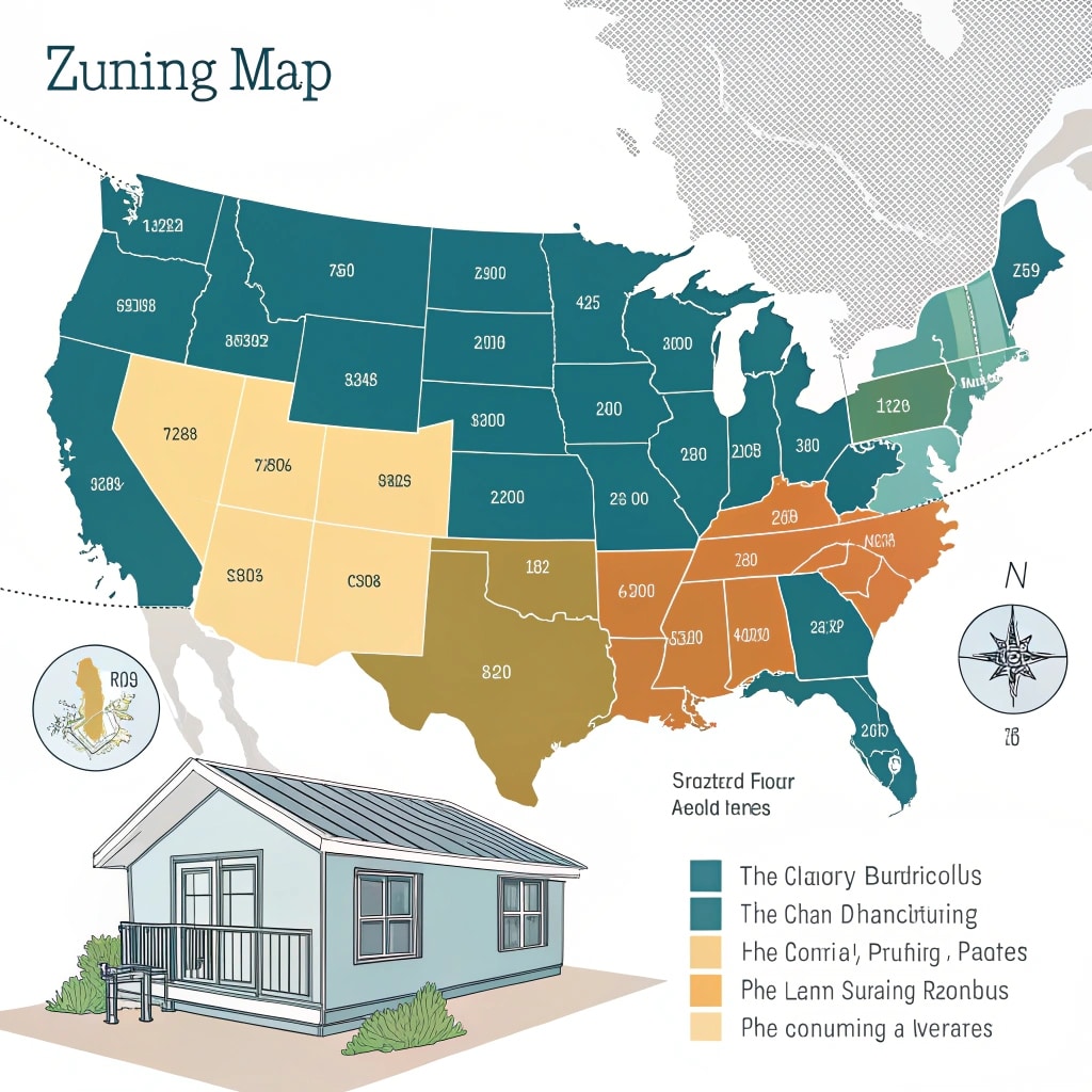 zoning laws map for prefab tiny homes