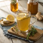 natural mounjaro recipe warm lemon ginger drink